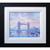 A closer look at Andrew's painting one of our customers loved enough to buy. Featuring Andrew's impressionist view of a misty, hazy Tower Bridge.