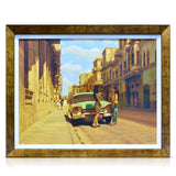 las amigas del coche verde - 39" x 30"