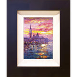 evening sparkle, san giorgio maggiore - 5" x 7"