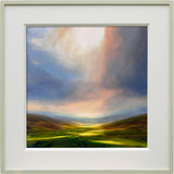lighting the way - 24" x 24"