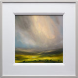 luminous skies - 12" x 12"