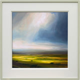 rays through the clouds - 24" x 24"
