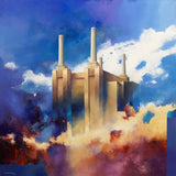 the power station - 39" x 39"