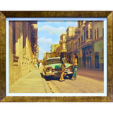 las amigas del coche verde - 39" x 30"