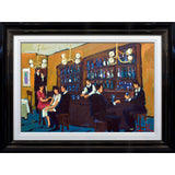 at the bar - 36" x 24"