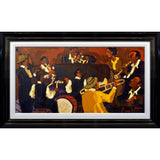 the jazz players - 48" x 24"