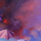 umbrella sky in red - sold! 🎉🥳
