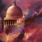 on a blue and crimson sky - sold! 🎉🥳