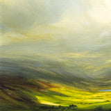 whispers across the valley - 12" x 12"