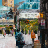 borough market - 28" x 28"