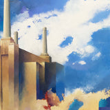 the power station - 39" x 39"