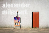 umbrella sky in red - sold! 🎉🥳