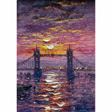 tower bridge reflections - 5" x 7"