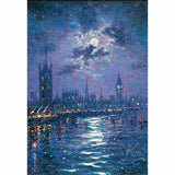 westminster by midnight - 5" x 7"