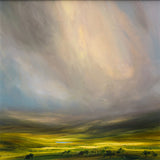 luminous skies - 12" x 12"