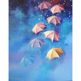 floating far away - 18" x 22"