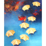 up and over - 18" x 22"