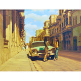 las amigas del coche verde - 39" x 30"