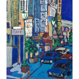 nightfall in tsukuba - 20" x 24"