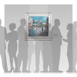 borough market - 28" x 28"