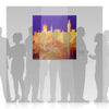 purple parliament - 39" x 39"