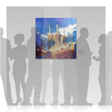 the power station - 39" x 39"