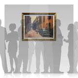 el camino al capitolio - 39" x 30"