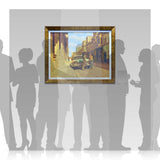 las amigas del coche verde - 39" x 30"