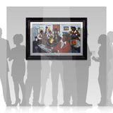 midnight blues & bourbon notes - 48" x 24"