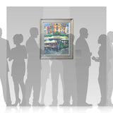 sunlit terrace - 24" x 30"