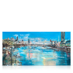 collector series: 40-inch the view from waterloo bridge