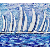 sailing - 36" x 32"