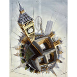 big ben - 23" x 31"