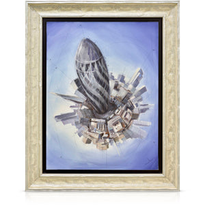 the gherkin - 23" x 31"