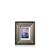 Framed original oil painting of Venice by artist Andrew Grant Kurtis.