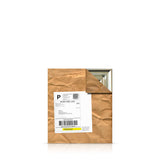 A sold Andrew Grant Kurtis painting, wrapped in brown paper ready to be shipped to it's new owner.