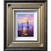 A better view of Andrew's framed original oil painting of Tower Bridge.