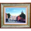 the town square - 16" x 12"