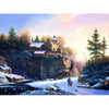 castle rock pass - 16" x 12"
