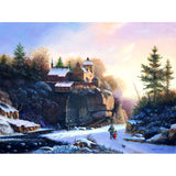 castle rock pass - 16" x 12"